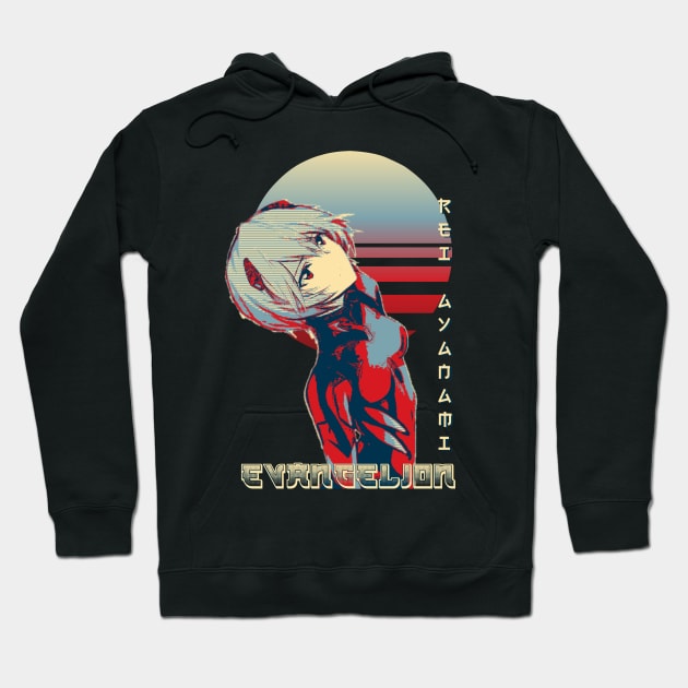 Rei Ayanami Hoodie by Retrostyle